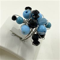 Anello Pietra Gioielli Donna in Argento Onice PIET015 - PIET015